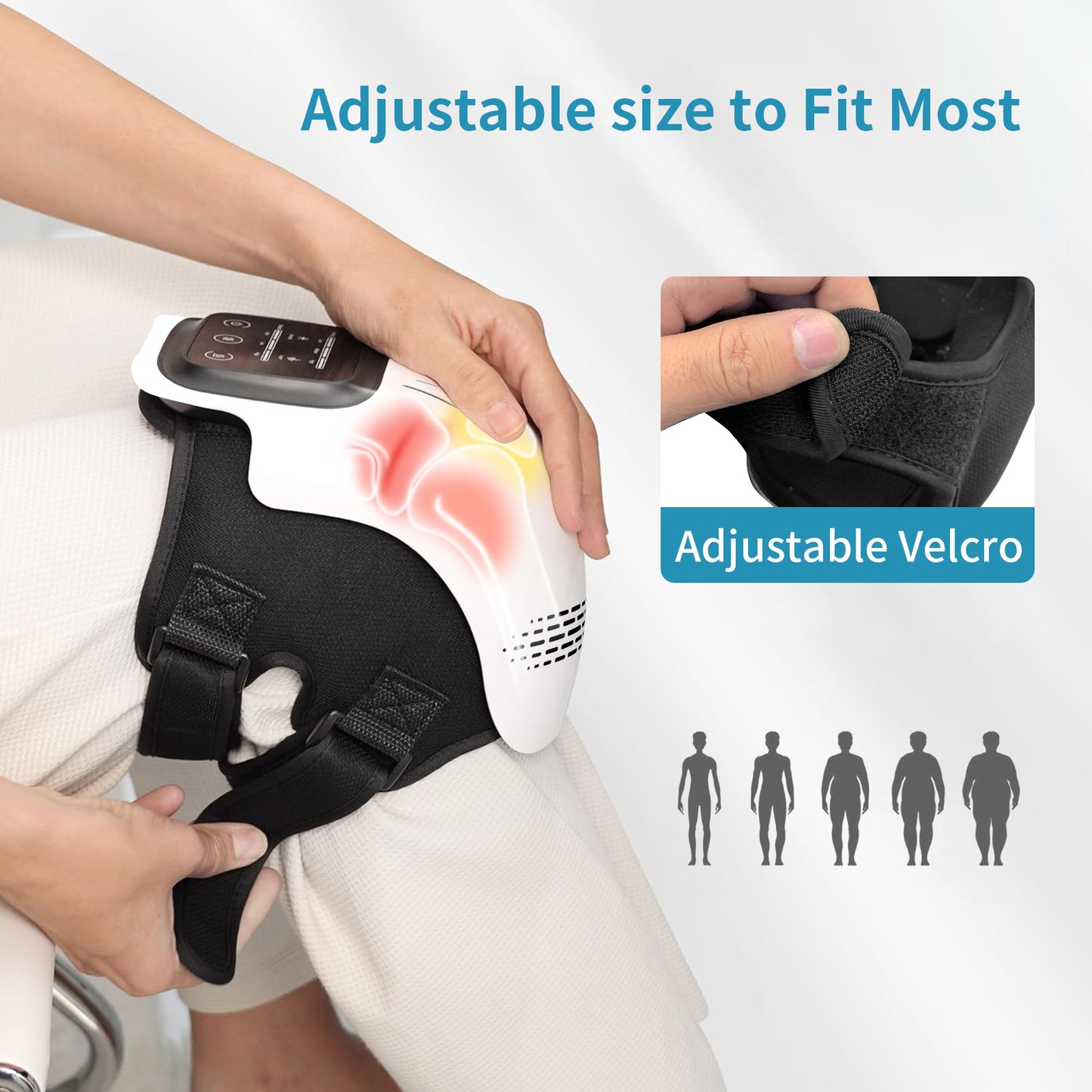 Electric Knee Massager - Massage, Heat & Infrared Therapy